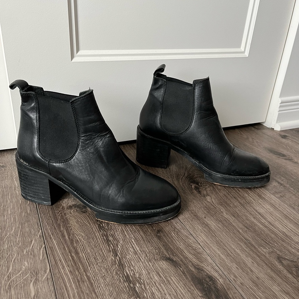 Black Ankle Booties